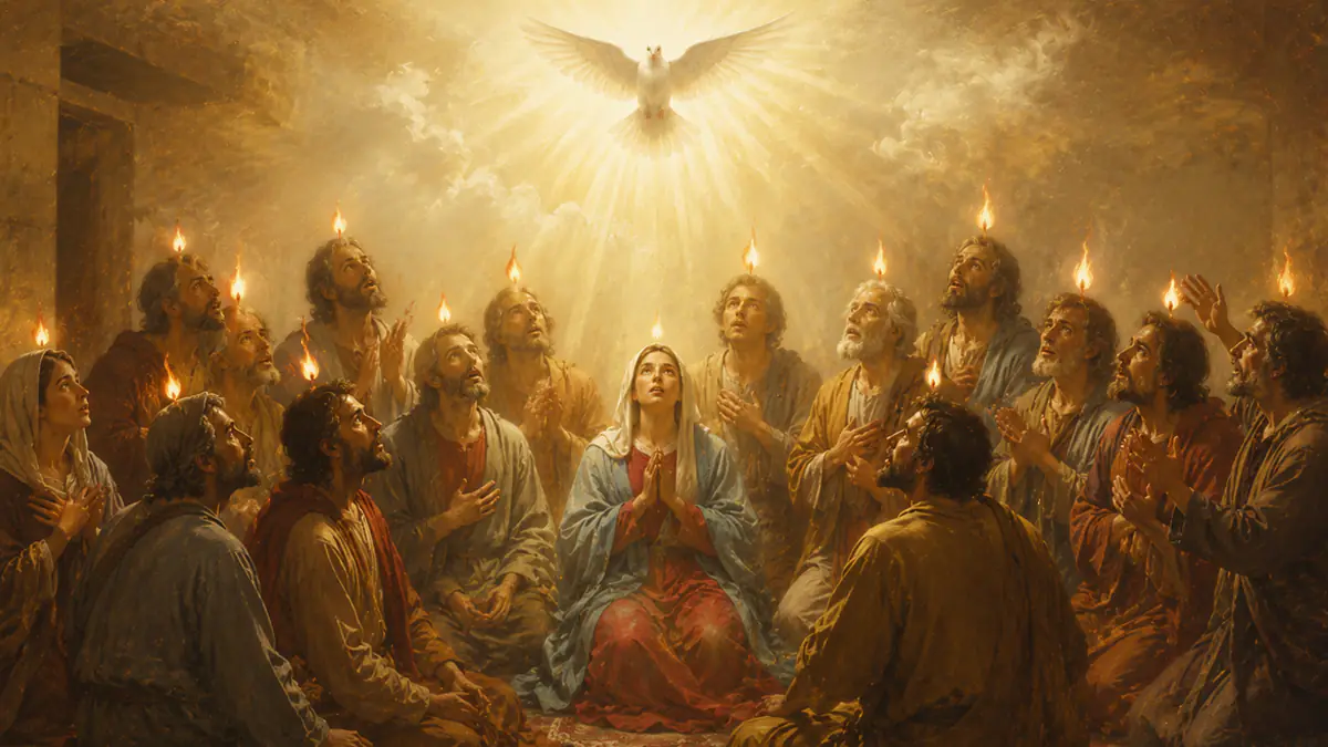 Datos que quizas no conocias sobre el Pentecostes venida del Espiritu Santowebp