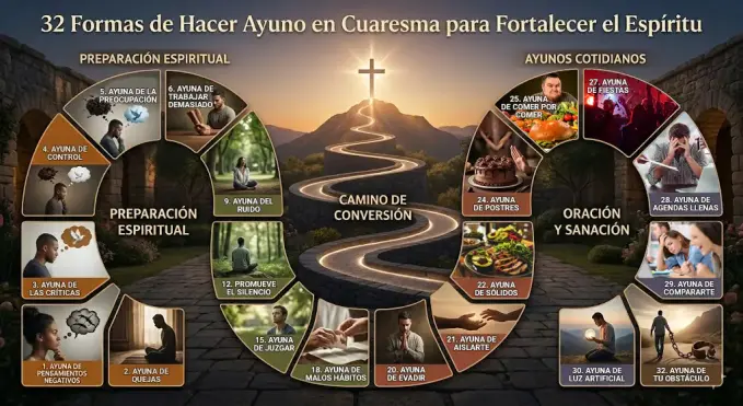 Formas de hacer ayuno en la Cuaresma practicas