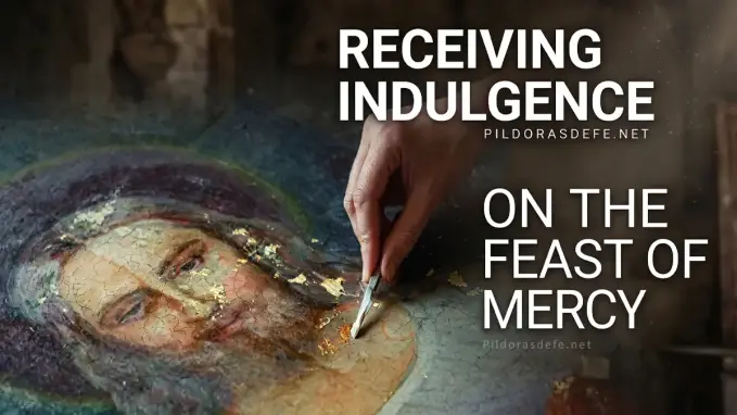 How to receive plenary indulgence Divine Mercy Sunday ocean of grace