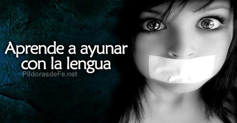 aprende ayunar lengua cerrar boca