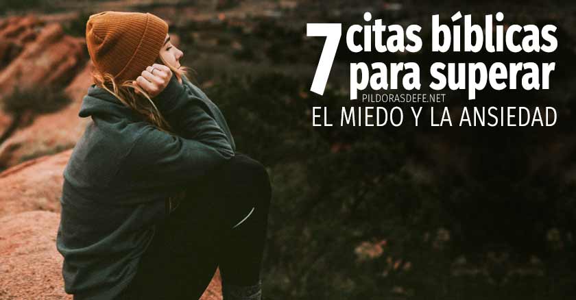 citas biblicas para superar el miedo ansiedad incluye oracion salmo 