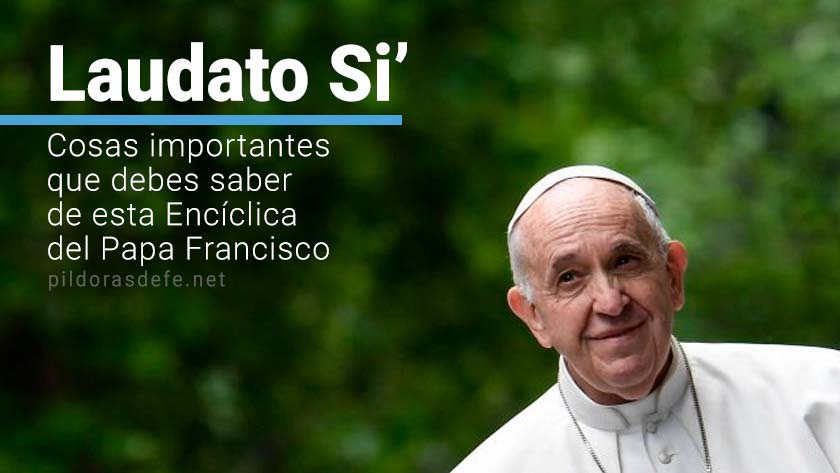 laudato si enciclica del papa francisco cosas que debes conocer