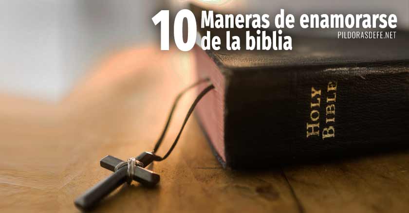 maneras de enamorarse de la biblia