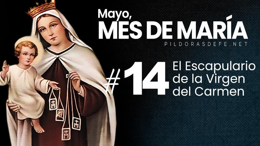 mayo mes de maria dia  el escapulario de la virgen del carmen