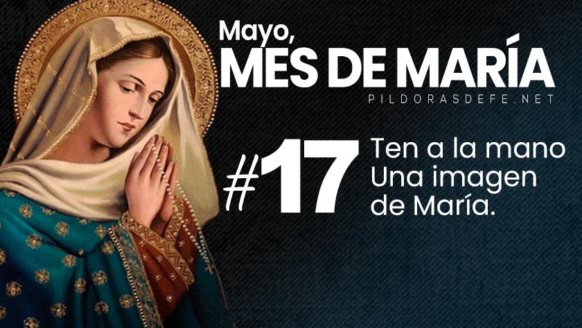 mayo mes de maria dia  una imagen de maria