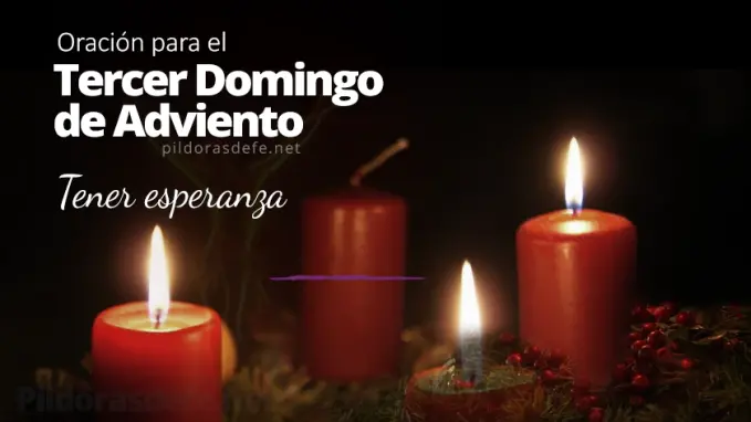 oracion devocion tercer domingo de adviento