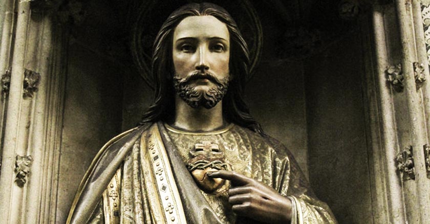 sagrado corazon de jesus estatua de bronce brillante sagrado corazon de jesus estatua de bronce brillante