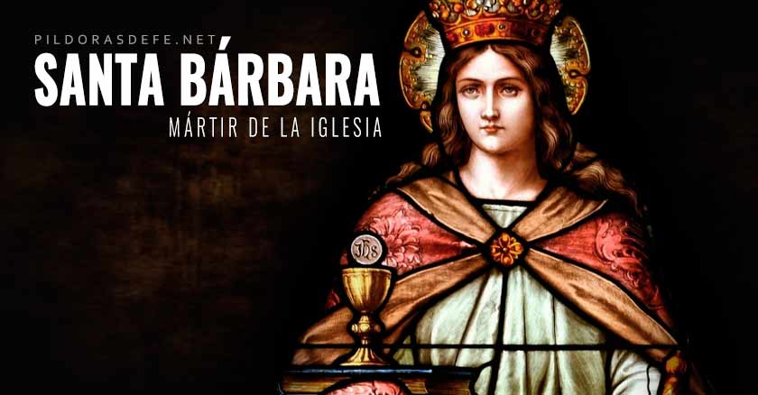 santa barbara no es chango santeria martir de la iglesia