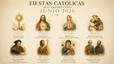 Fiestas celebraciones catolicas junio 