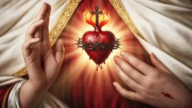 Healing anointing prayer to Sacred Heart of Jesus