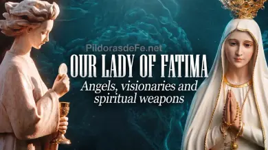 Message of Virgin Fatima angels visionaries spiritual weapons