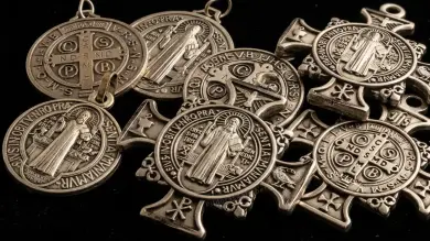 Powerful exorcism blessing St Benedict Medal cross protection