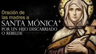 Santa Monica oracion por los hijos