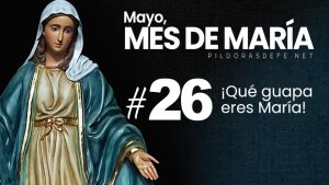 mayo mes de maria dia  virgen maria que guapa eres