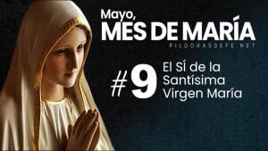 mayo mes de maria dia  el si de la santisima virgen