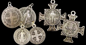 st benedict medal exorcism blessing cross