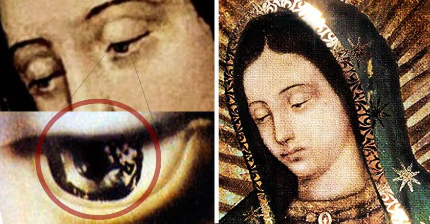 Resultado de imagen para Los ojos de la Virgen de Guadalupe