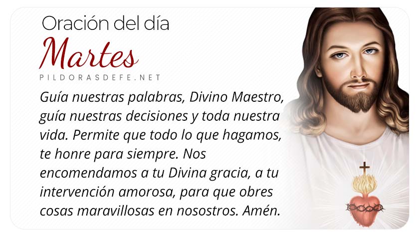 oracion del dia martes oracion diaria para hoy  diciembre 