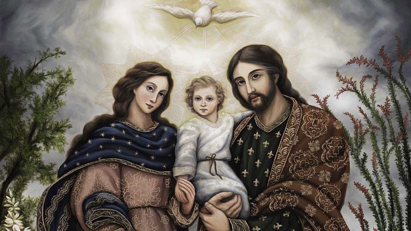 sagrada familia de nazaret ejemplo para formar familia santas