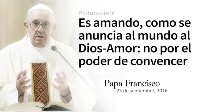Amense unos a otros Papa Francisco Juan    Cita Biblica   