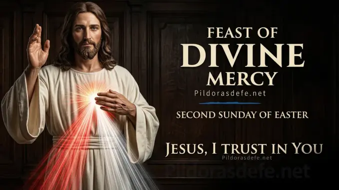 Divine Mercy Sunday Jesus I trust in You total forgiveness and grace