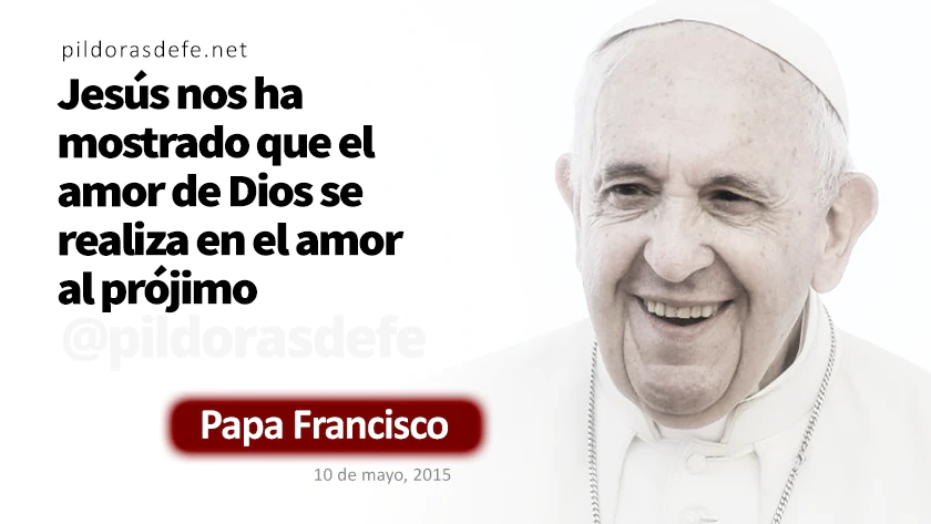 Evangelio de hoy Domingo Juan    Evangelio del dia Papa Francisco  mayo webp