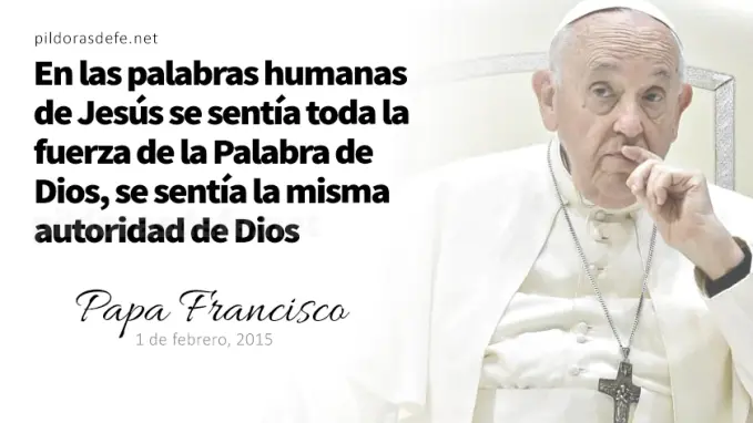 Evangelio de hoy Domingo Marcos    Lecturas del dia Reflexion del Papa Francisco  enero 
