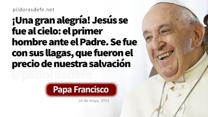 Evangelio de hoy Domingo Marcos    Evangelio del dia Papa Francisco  mayo 