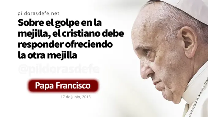 Evangelio de hoy Lunes Mateo    Papa Francisco  junio 