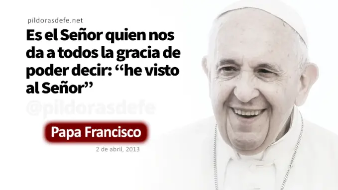 Evangelio de hoy Martes Juan    Evangelio del dia Papa Francisco  abril 