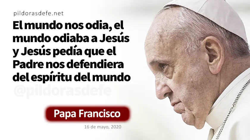 Evangelio de hoy Sabado Juan    Evangelio del dia Papa Francisco  mayo webp