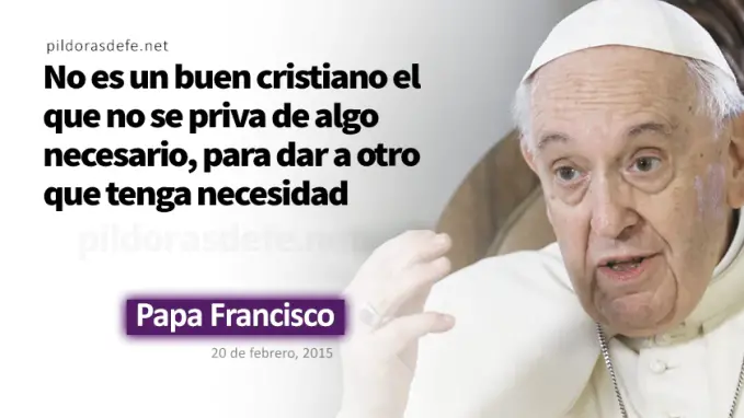 Evangelio de hoy Viernes Mateo    Lecturas del dia Papa Francisco  febrero 