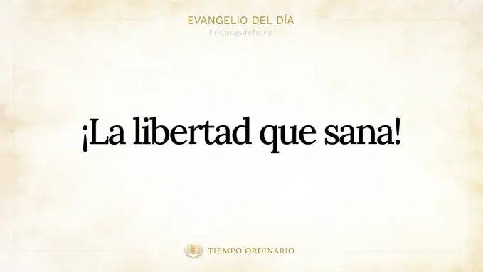 Evangelio del dia Lucas    Liberar hija de Abraham en sabado 