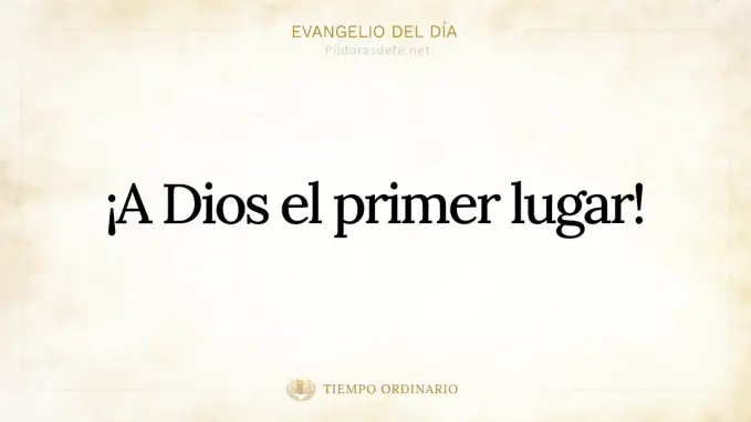 Evangelio del dia Mateo    A Dios lo que es de Dios 