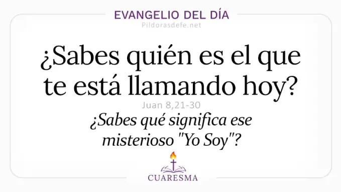 Evangelio del dia martes Juan    Cuando hayan levantado al Hijo del Hombre  Mar 