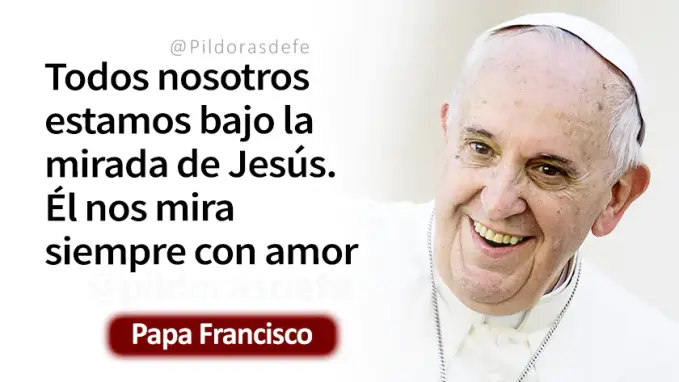 Jesus tomo el pan se los dio Evangelio Papa Francisco Juan    Cita Biblica   