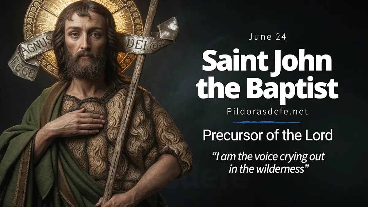 Nativity Saint John the Baptist forerunnerwebp