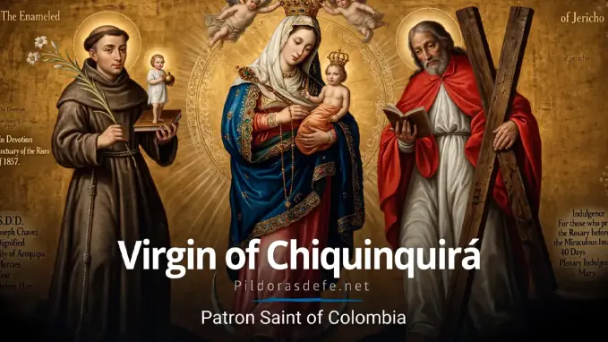 Our Lady Rosary Chiquinquira miracle