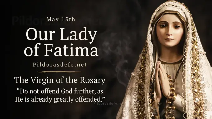 Our Lady of Fatima Virgin of the Rosary apparitions 