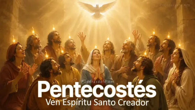 Pentecostes fiesta la Venida del Espiritu Santo