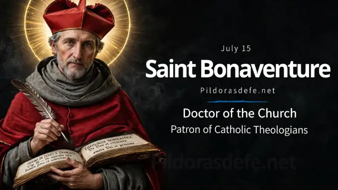 Saint Bonaventure seraphic doctor holy patron theologians