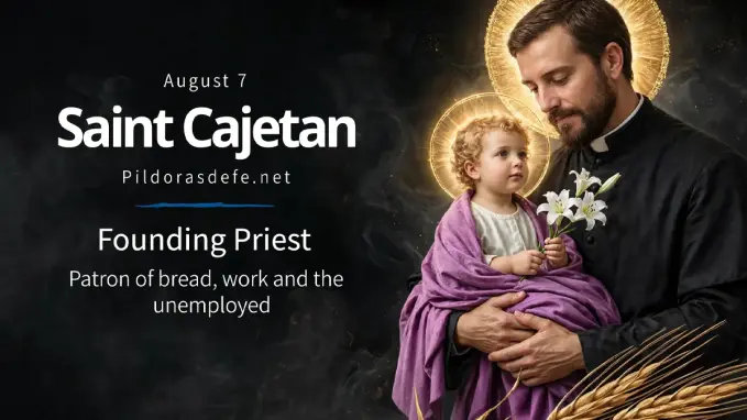 Saint Cajetan of Thiene holy patron saint of bread and work