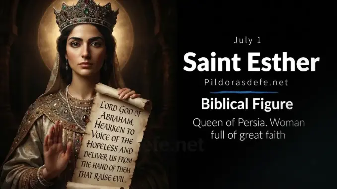 Saint Esther Queen persia defender