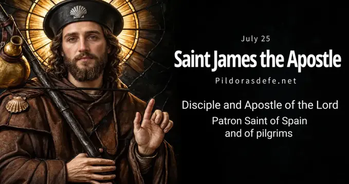Saint James Apostle holy patron pilgrims Spain