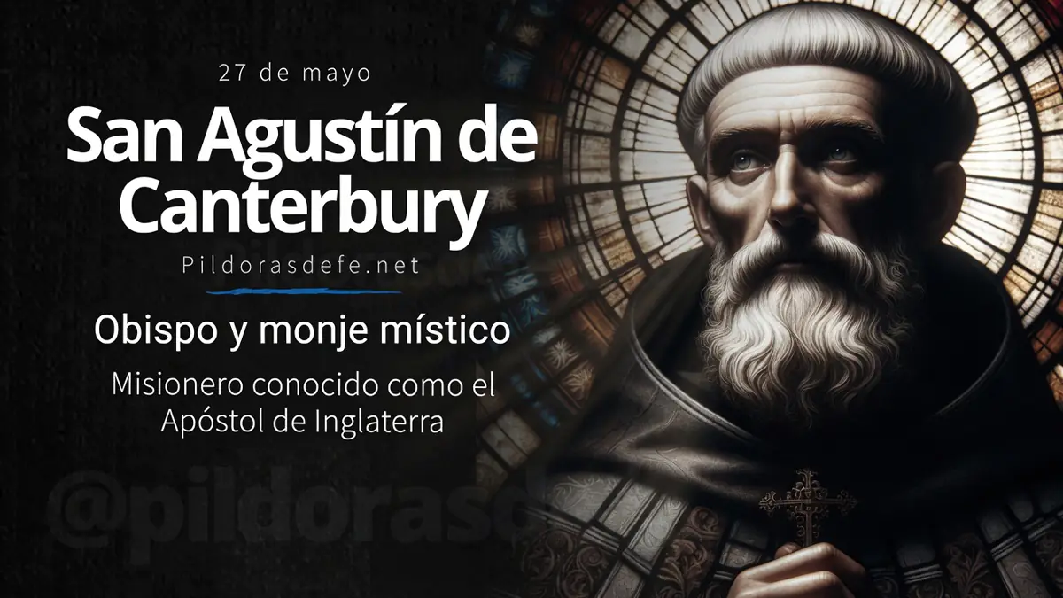 San Agustin de Canterbury Apostol de Inglaterrawebp