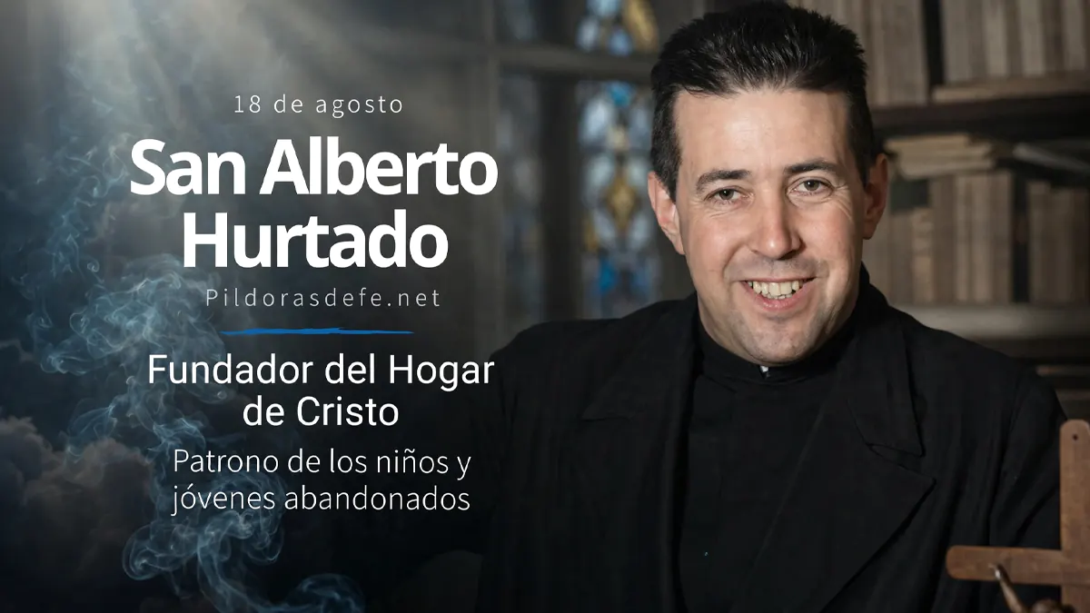 San Alberto Hurtado padre de los ninos y jovenes abandonados en chilewebp