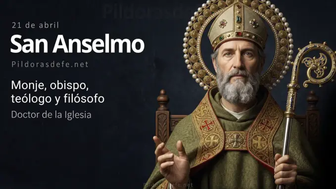 San Anselmo de Canterbury Abad filosofo teologo