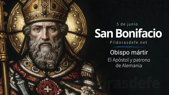 San Bonifacio obispo martir apostol y patrono de Alemania