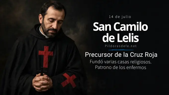 San Camilo de Lelis Fundador Precursor de la Cruz Roja