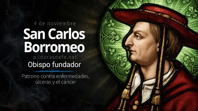 San Carlos Borromeo fundador santo patrono ulceras cancer
